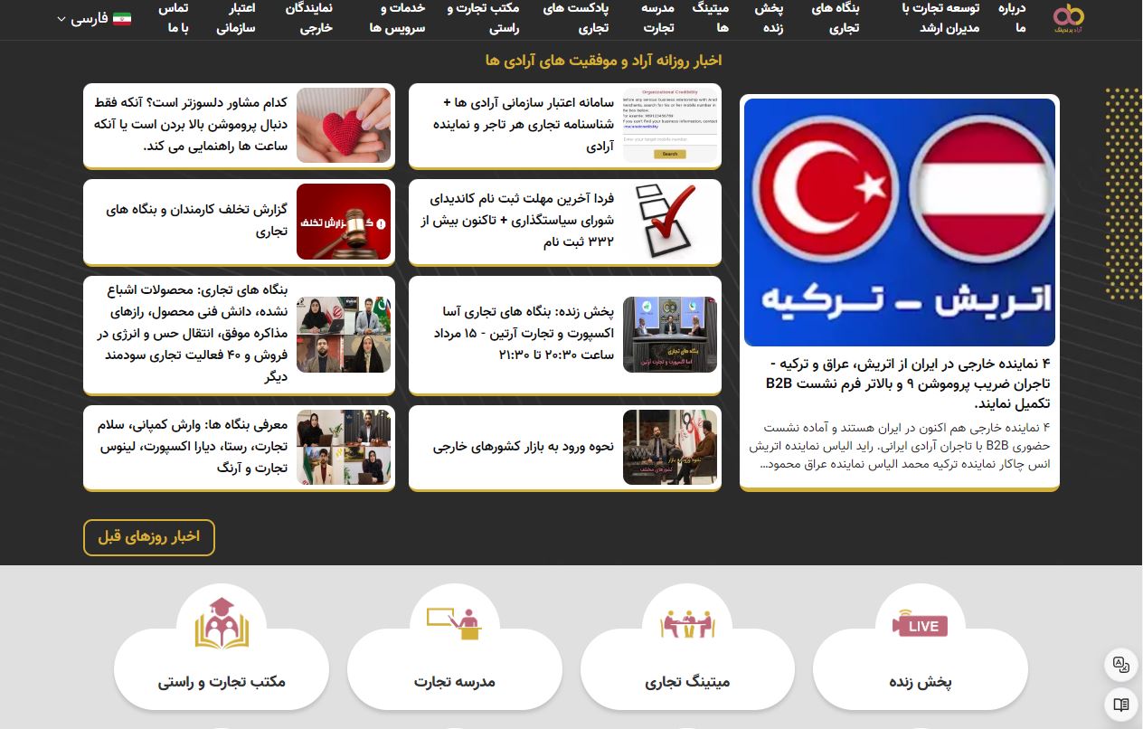 روش های برقراری تماس با آراد برندینگ