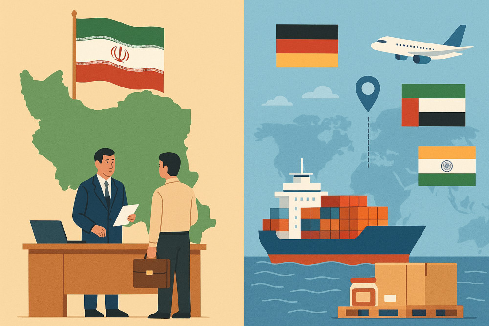 ظرفیت تجارت داخلی و ارتباطات صادراتی ایران