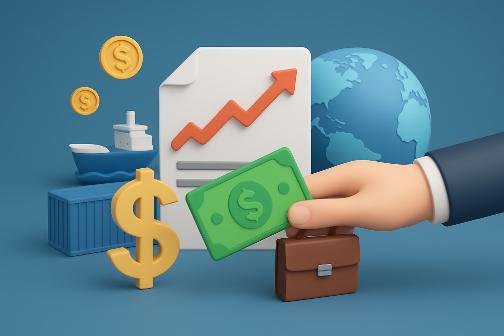 دریافت پول صادرات