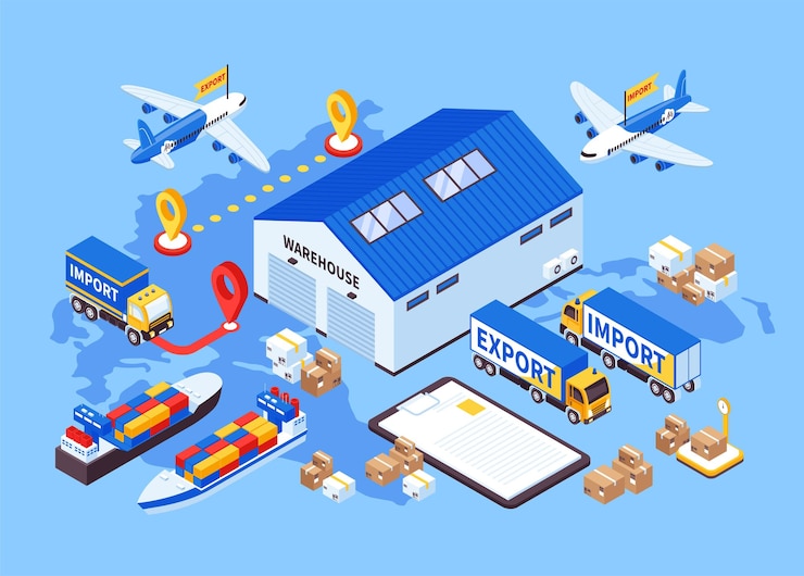 اهمیت لجستیک در صادرات